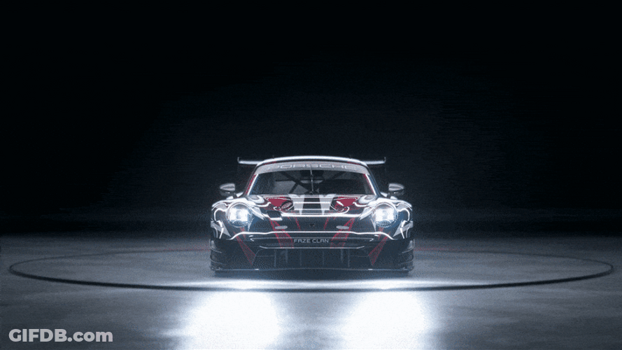 Cool Sports Car Porsche 911 GIF