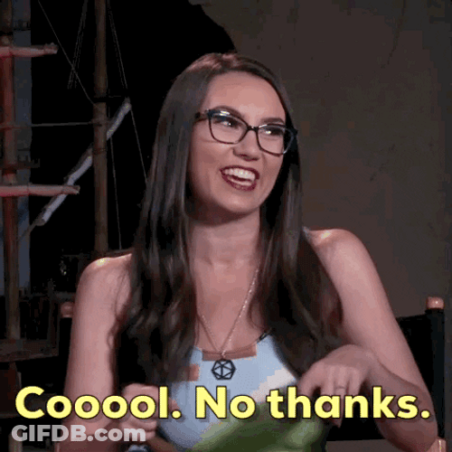 Cool Thanks I Hate It Finger Cross GIF
