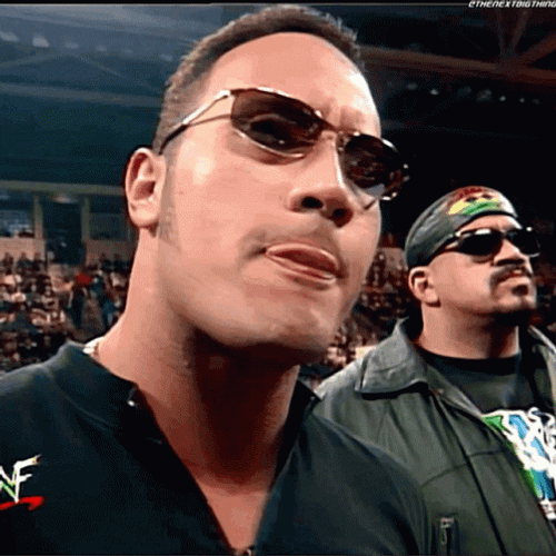 Cool The Rock Taking Off Sunglasses GIF
