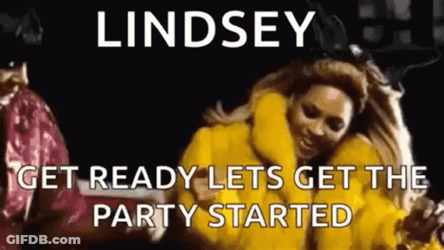 Cool Woman Get Ready To Party GIF