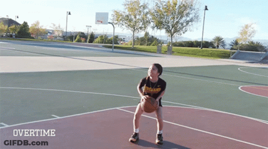Cool Young Kid Basketball Shoot Your Shot GIF