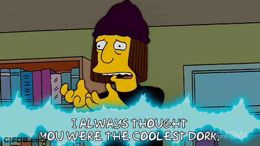 Coolest Dork The Simpsons Jimbo Jones GIF