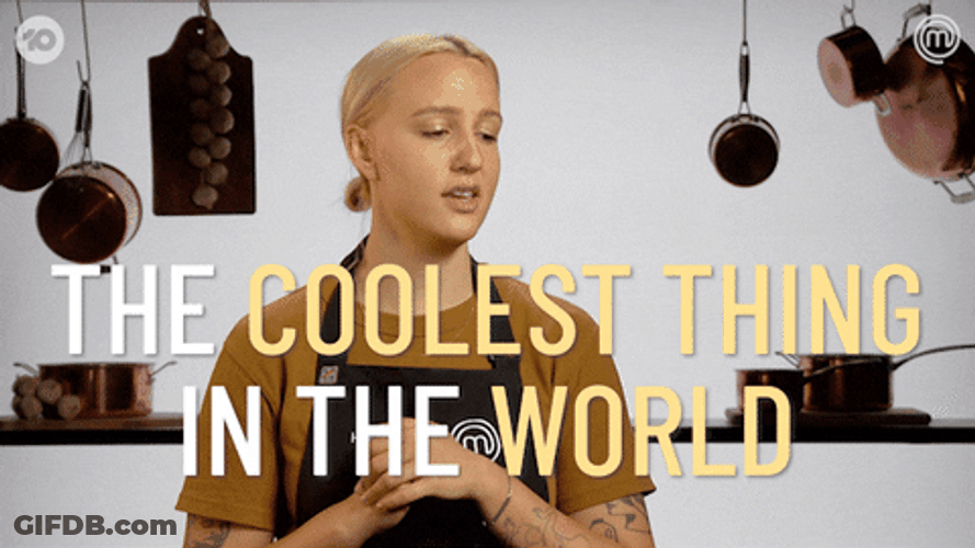 Coolest Thing In The World MasterChef Australia GIF