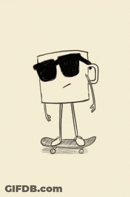 Coolio Cup Cool Skate GIF