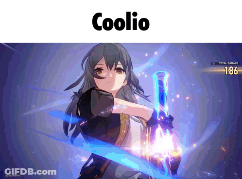 Coolio Holding Sword In Video Game GIF