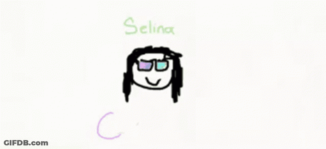 Coolio Selina Lady Drawing GIF