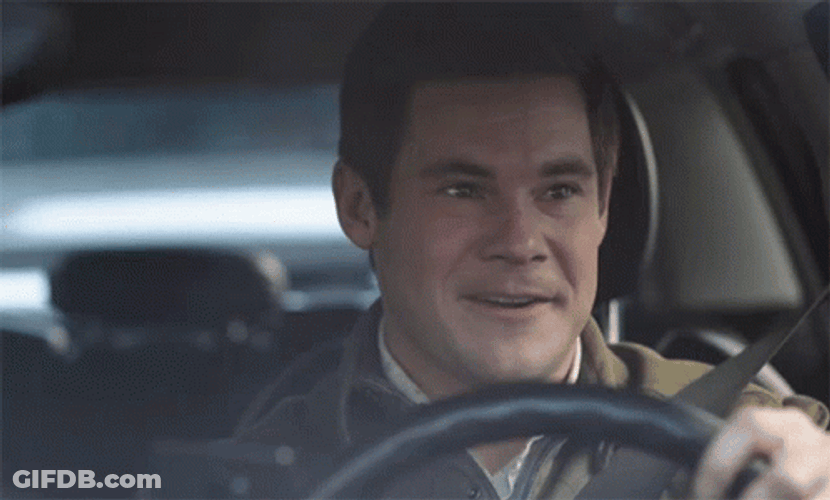 Cooper Kupp Adam DeVine Inside His Car GIF