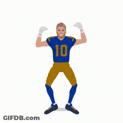 Cooper Kupp Cute Dance Animation GIF