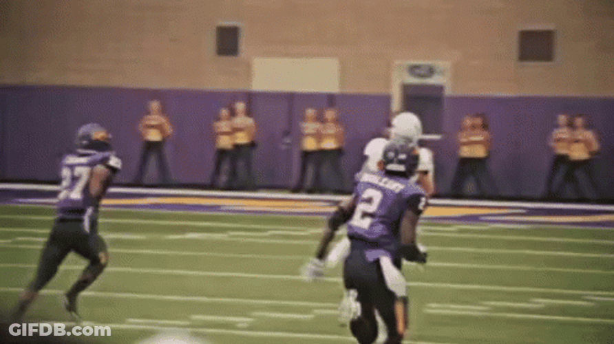 Cooper Kupp Holding Football Ball GIF