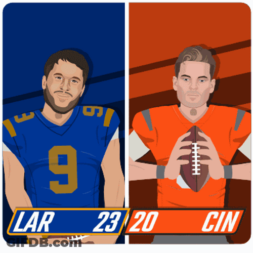 Cooper Kupp Lar And Cin Cute Animation GIF