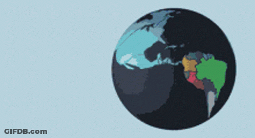 Copa America Semifinals Poster Globe GIF