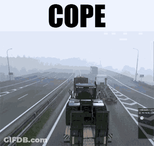 Cope Euro Truck Simulator GIF