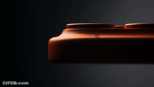 Copper Colored Object Close Up GIF