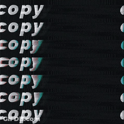 Copy Text Loop GIF