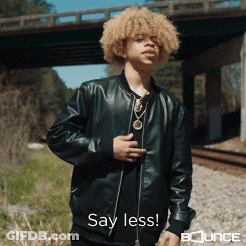 Copy That Say Less GIF
