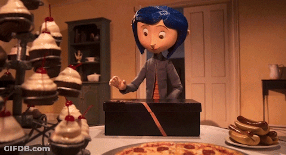 Coraline Clothes Gift GIF