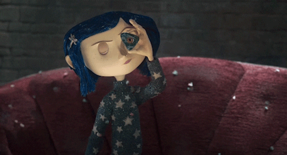 Coraline Seeing Stone GIF