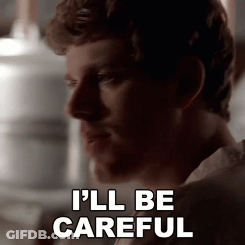 Corey Says I'll Be Careful GIF
