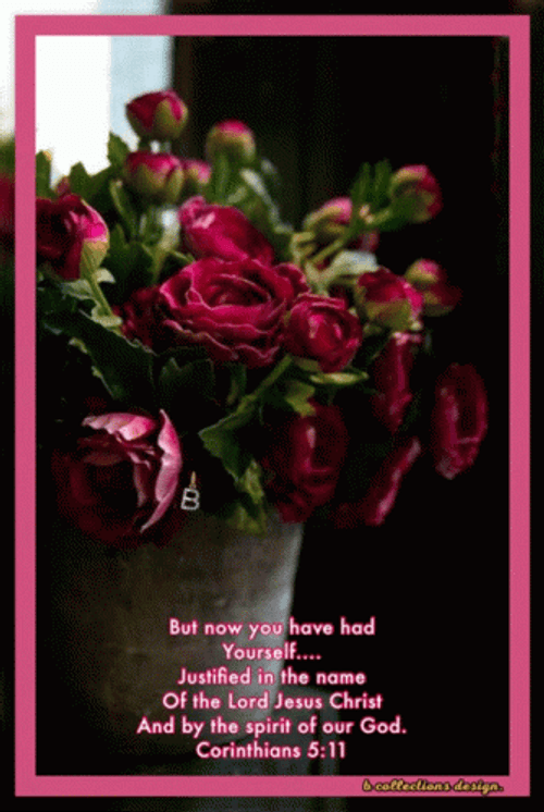 Corinthians 5:11 Bible Verse Good Morning Blessings GIF