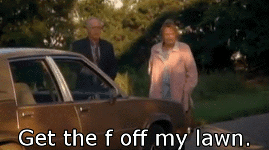 Corn Gas Get Off My Lawn GIF