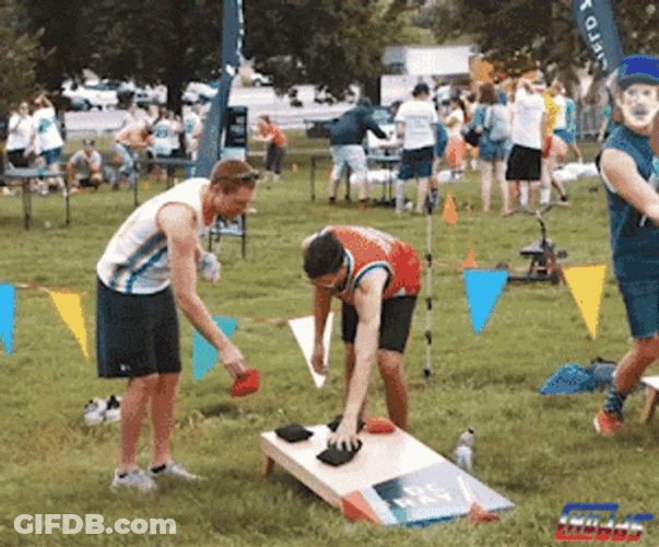 Cornhole Outdoor Games GIF