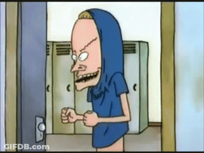 Cornholio Beavis Night And Day GIF