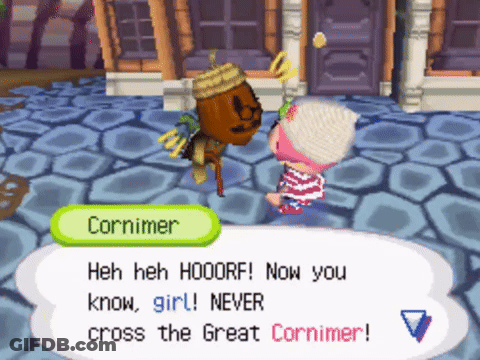 Cornimer Talking To Another Character GIF