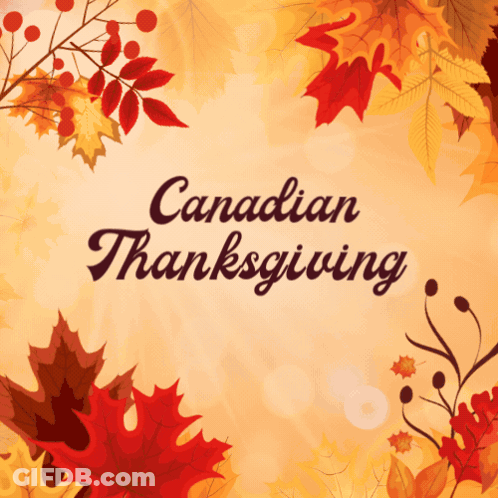 Cornucopia And Cross Happy Thanksgiving Blessings GIF