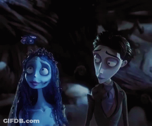 Corpse Bride Bride And Groom GIF