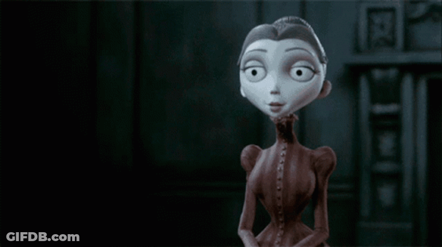Corpse Bride Character Victoria Everglot Introducing Herself GIF