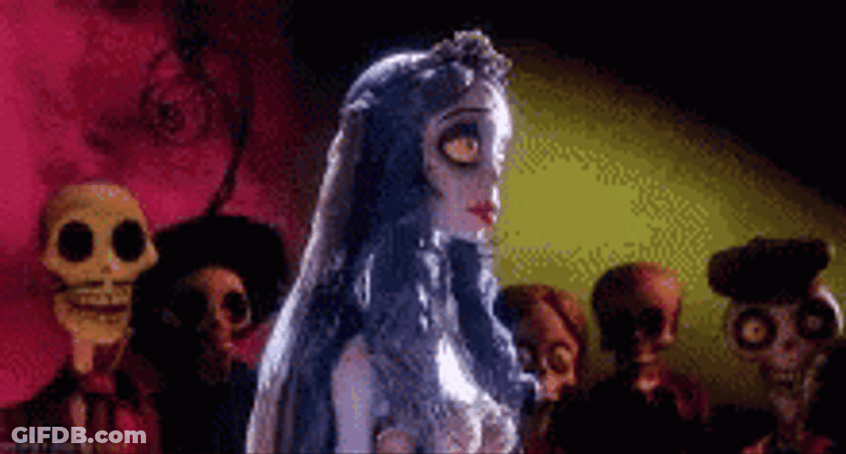 Corpse Bride Emily Giving A Hand GIF