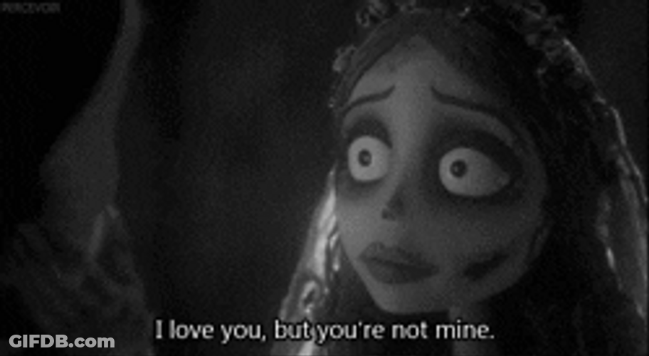 Corpse Bride Emily Showing Love GIF