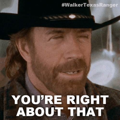 Correct Chuck Norris You're Right About That GIF