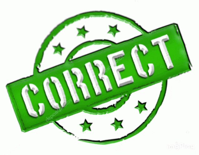 Correct Green Mark GIF