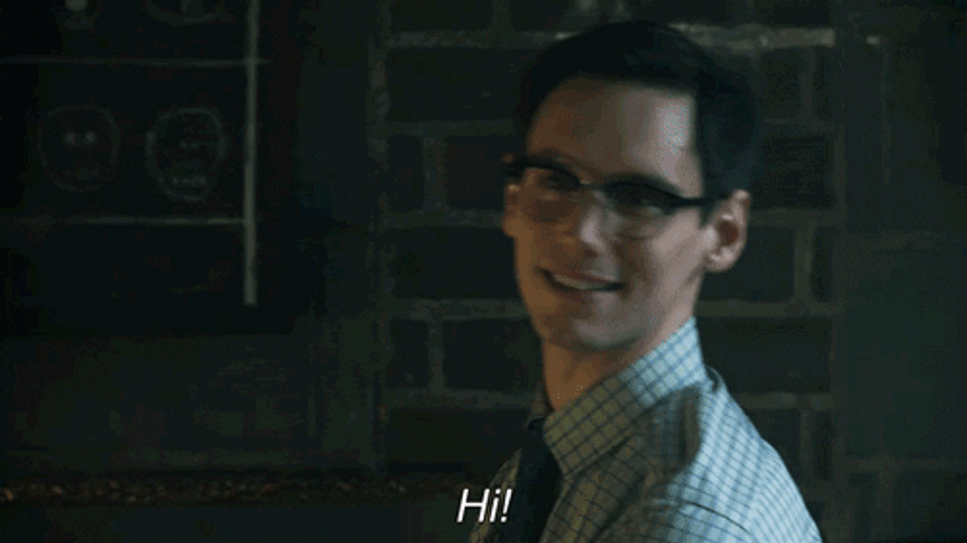 Cory Michael Smith Hi GIF