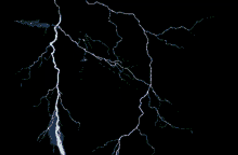 Cosmic Storm Lightning GIF