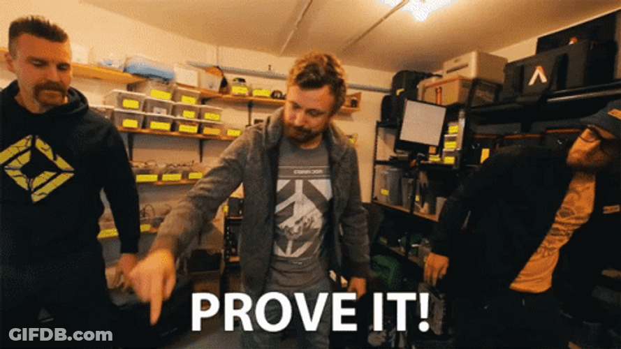 Costumer Prove It GIF