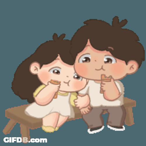 Cosytales Couple Sticker GIF