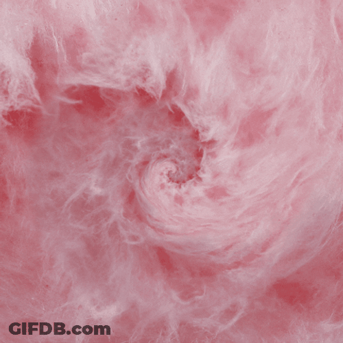 Cotton Candy Spiral GIF