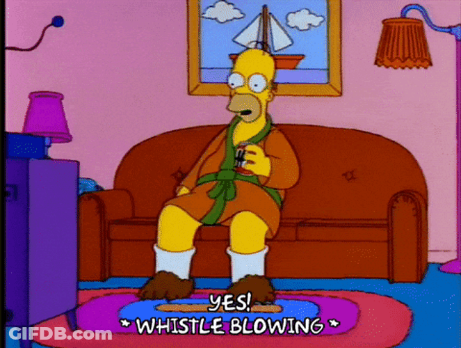 Couch Homer The Heretic GIF