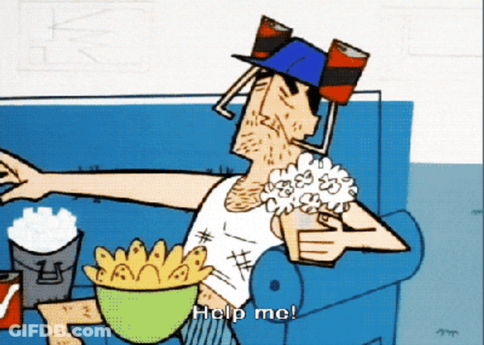 Couch Lazy Professor Utonium GIF