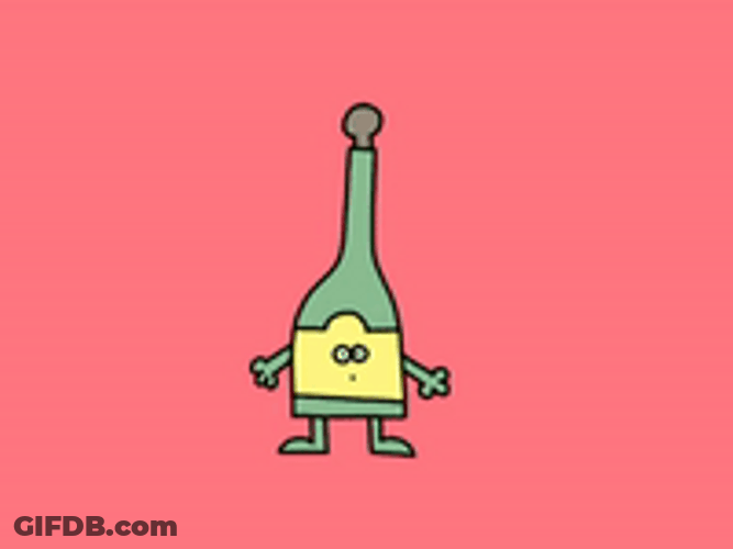 Coughing Bottle Champagne Popping GIF
