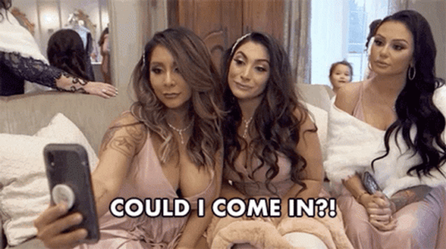 Could I Come In Snooki GIF