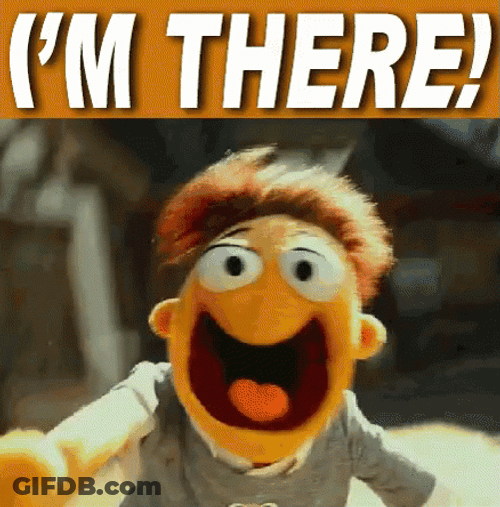 Count Me In Frantic Gerbert The Muppets GIF
