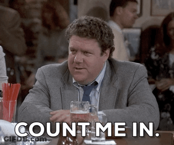 Count Me In Norm Peterson GIF