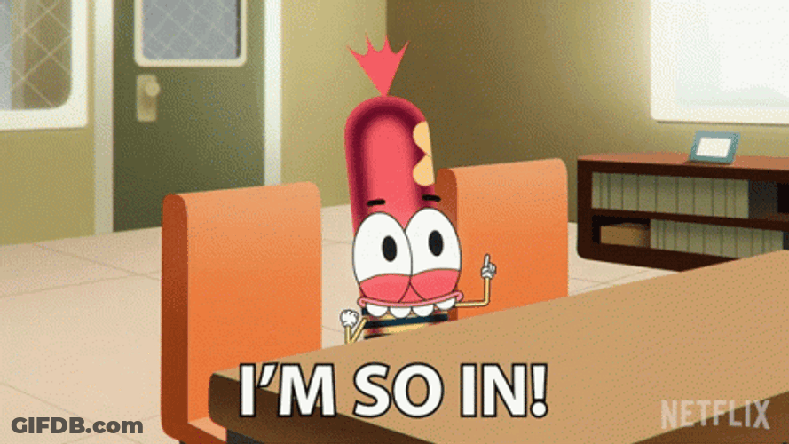 Count Me In Pinky Malkinky GIF