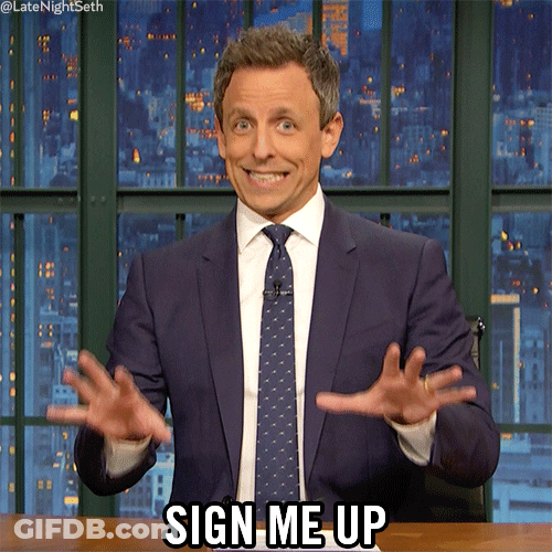 Count Me In Seth Meyers GIF