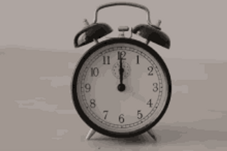 Countdown Clock Alarm Clock Midnight GIF