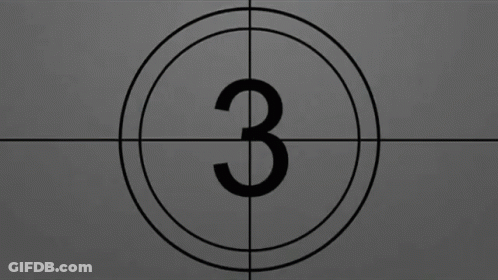 Countdown Clock With Number 2 GIF