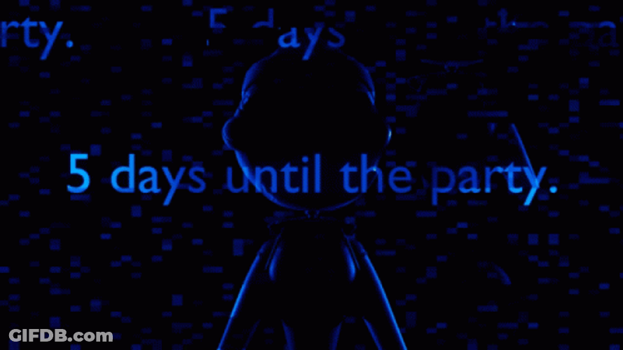 Countdown To Party Security Breach GIF